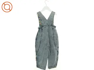 Vintage Stonewashed Denim Overalls med pomponer fra Reima (str. 92 cm)