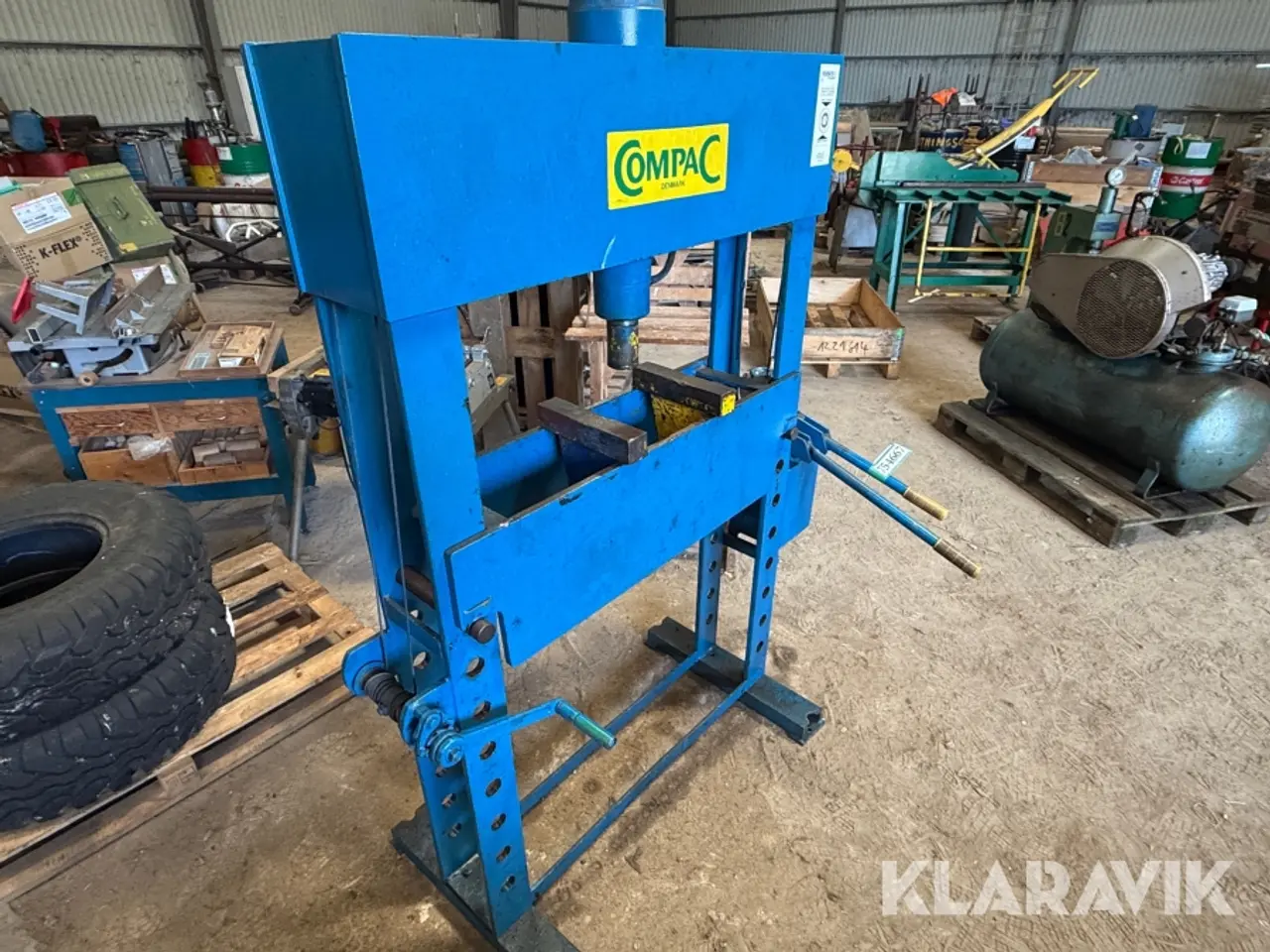 Billede 4 - Værkstedspresser Compac Hydraulik A/S HP40