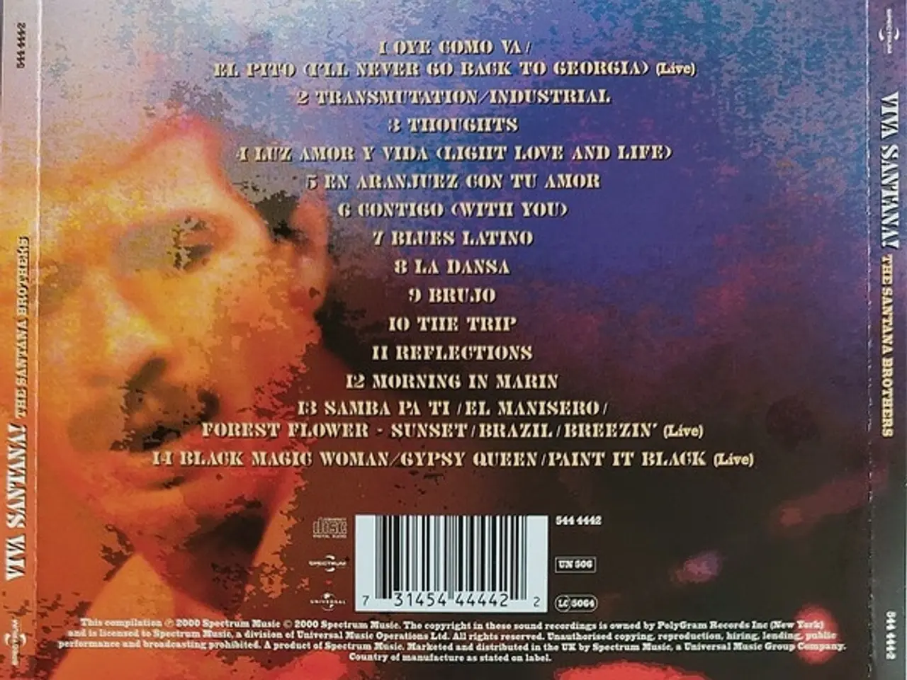 Billede 3 - The Santana Brothers* – Viva Santana! – CD
