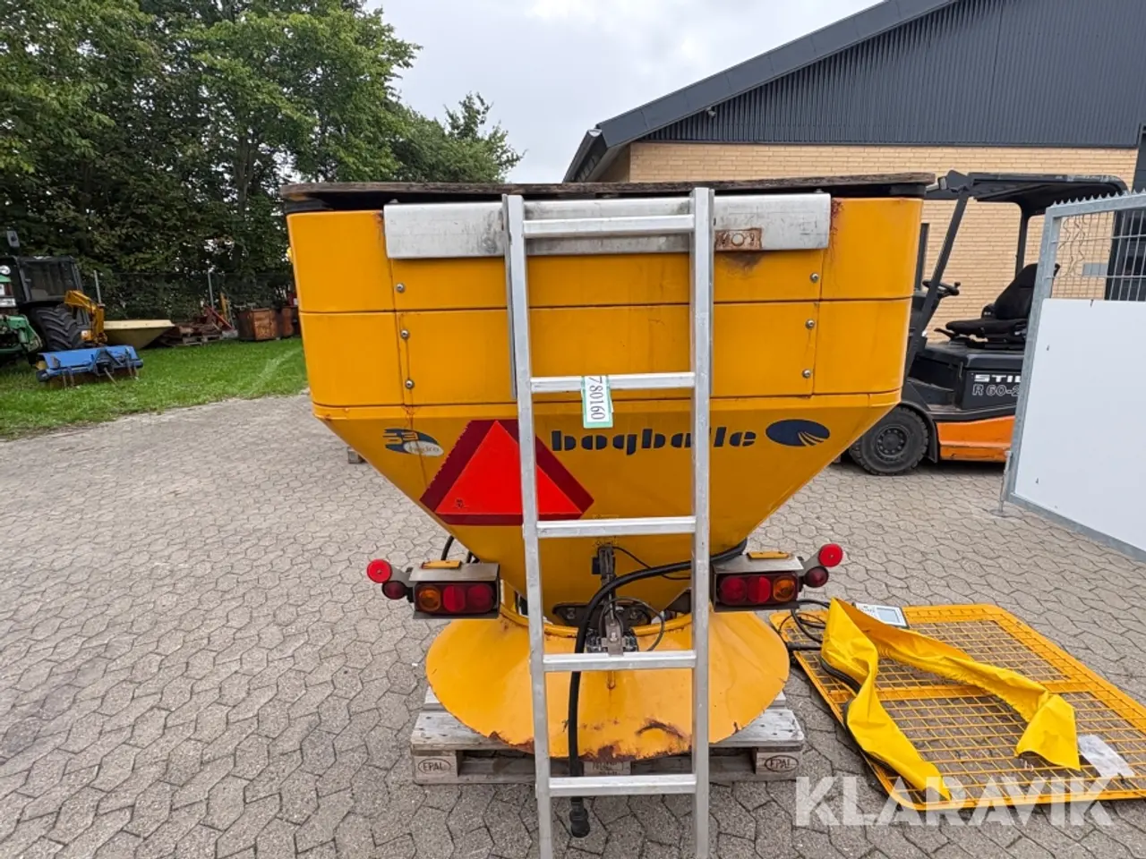 Billede 8 - Saltspreder Bogballe S3 hydraulisk drevet