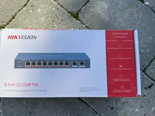 Hikvision DS-3E0109P-E 8-port 10/100M PoE switch