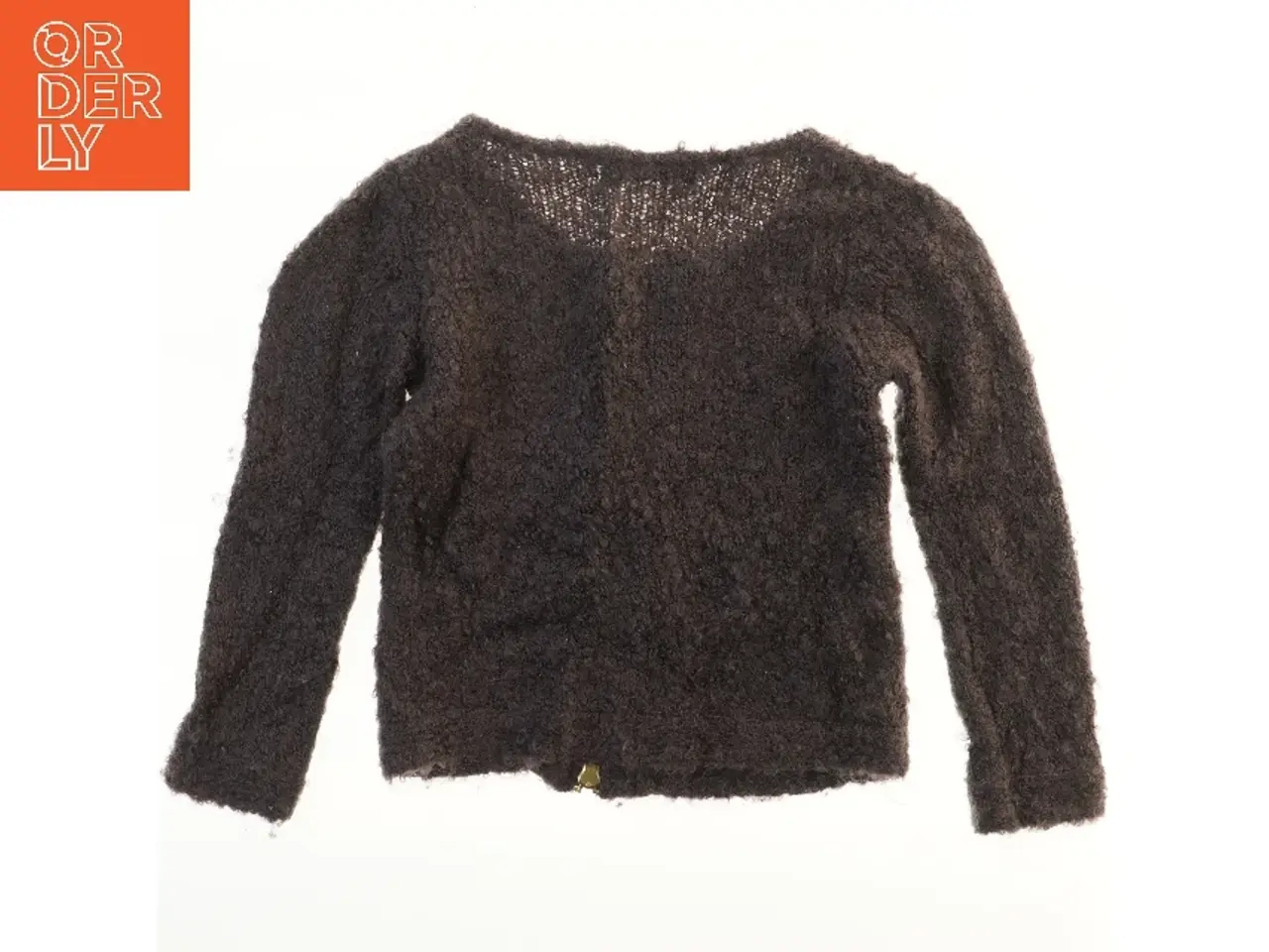 Billede 2 - Bruuns Bazar Strik Cardigan med Lynlås fra Bruuns Bazaar (str.  38x46 cm)