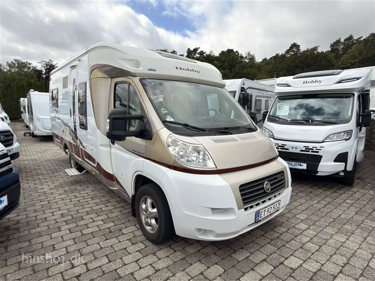 Billede 1 - 2008 - Hobby Toscana Exclusive 650 FLC Autocamper med lav fransk dobbeltseng fra Hinshøj Caravan