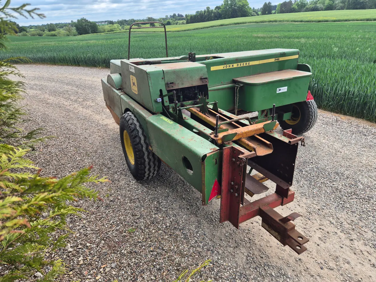Billede 4 - John Deere 346 Småballepresser