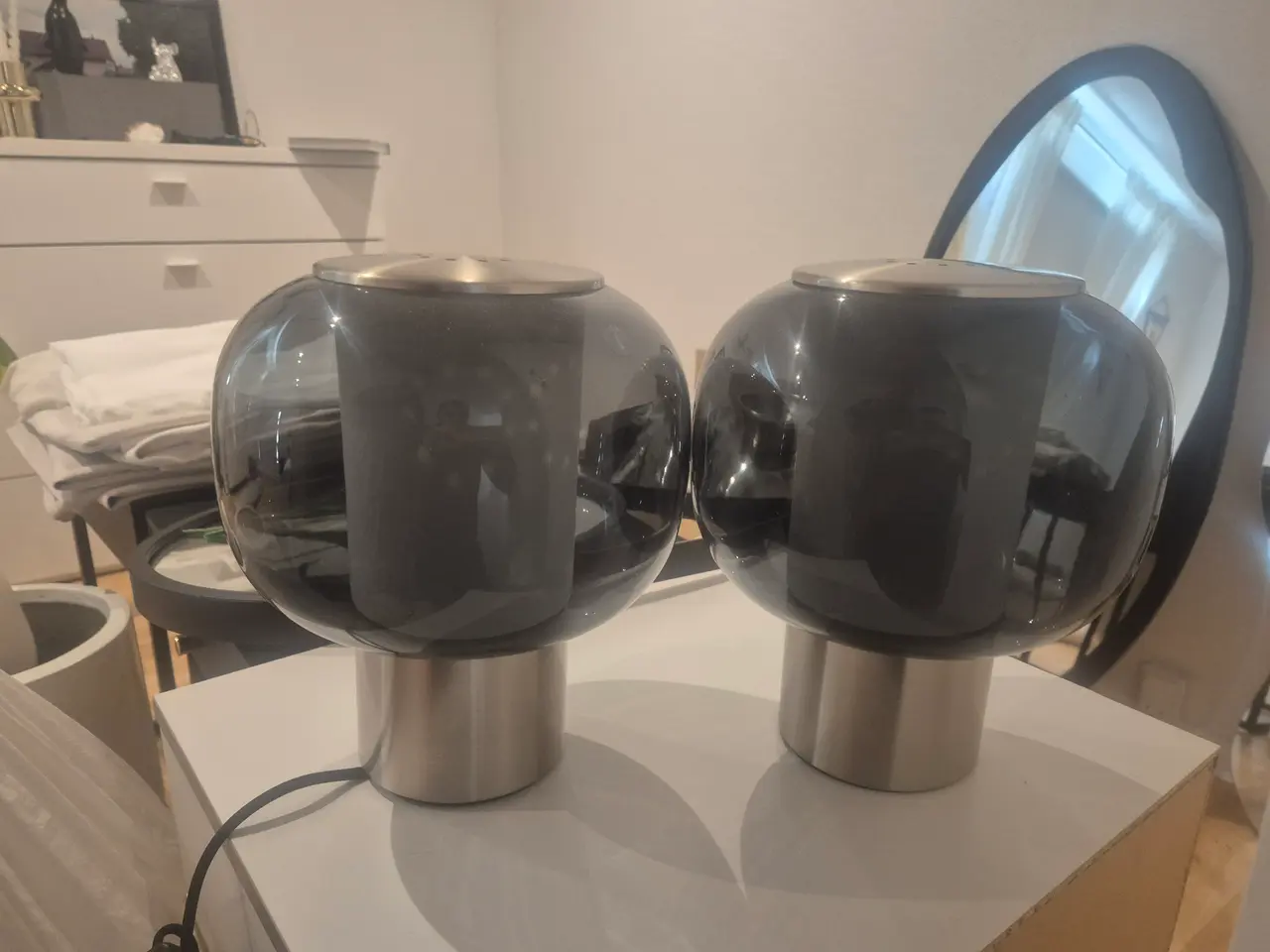 Billede 1 - 2x sengebord lamper