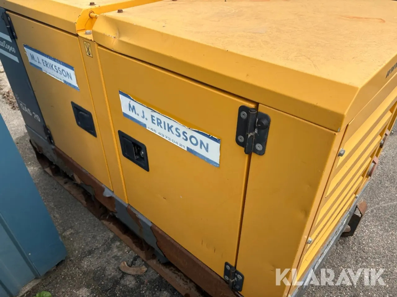 Billede 10 - Generator Atlas Copco QAS 20