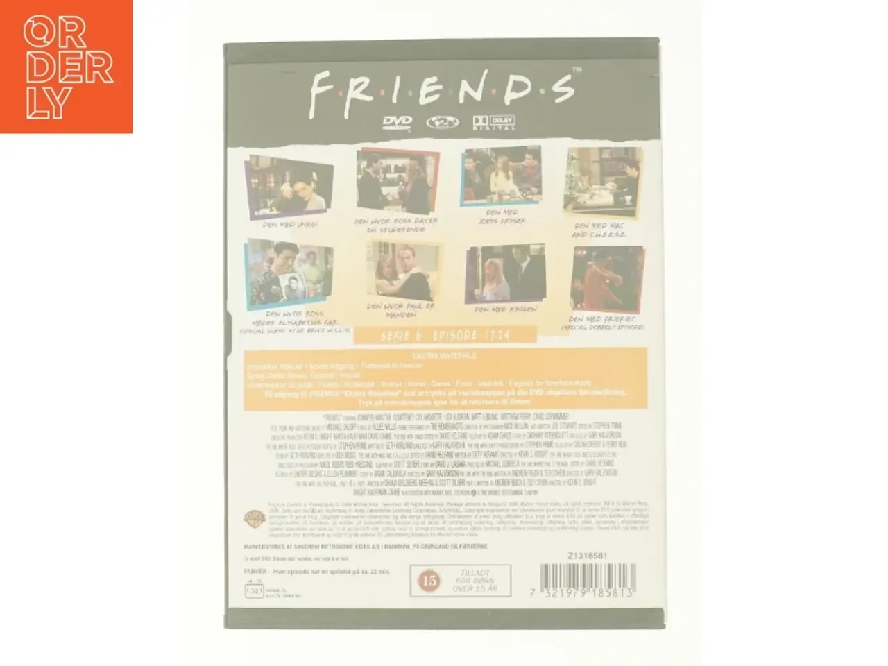 Billede 3 - Friends - sæson 6, episode 17-24 fra DVD