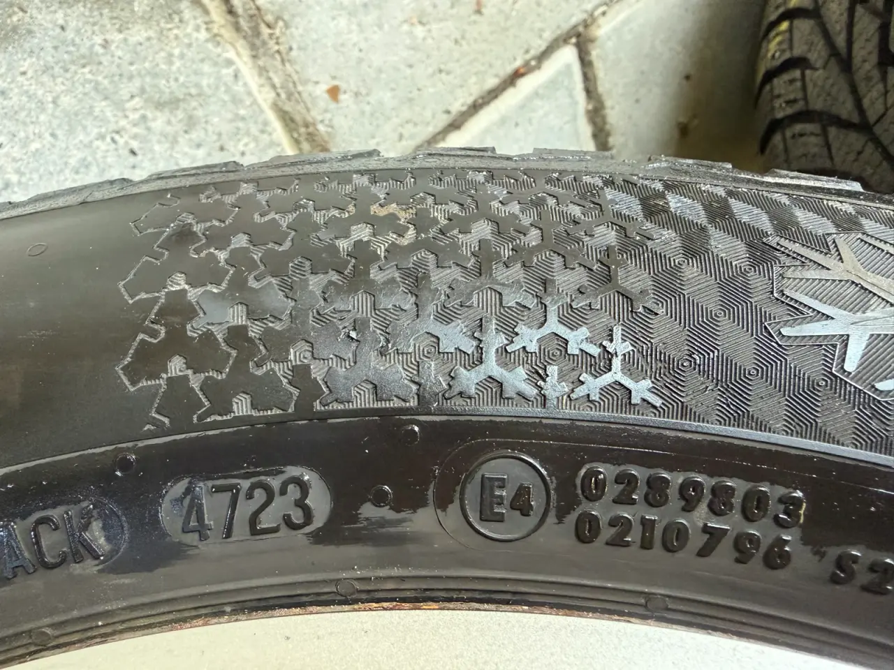 Billede 6 - 16” Originale Ford stålfælge med Conti vinterdæk