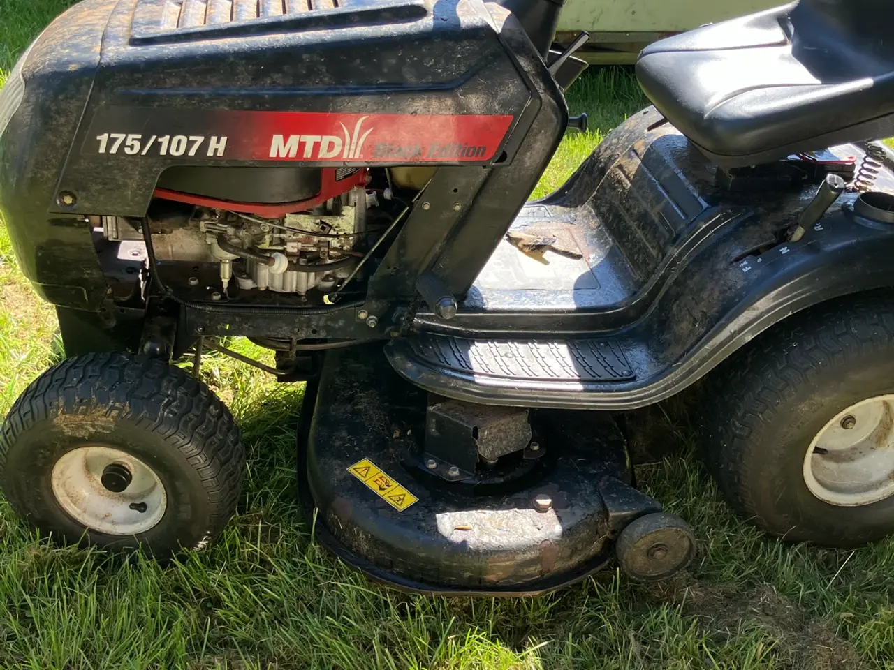 Billede 4 - Plænetraktor