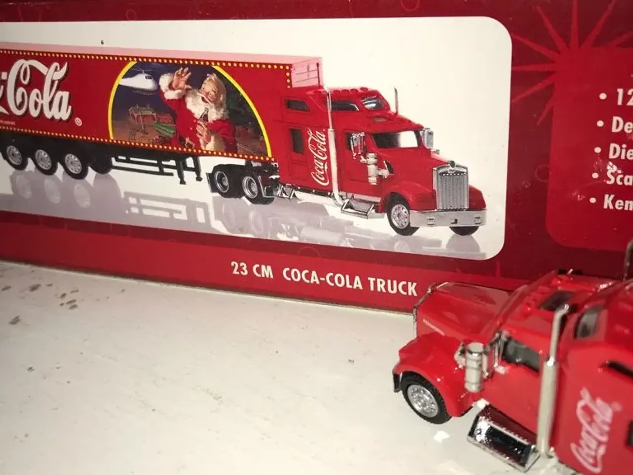 Billede 1 - Coca Cola Jule Lastbil 23 cm