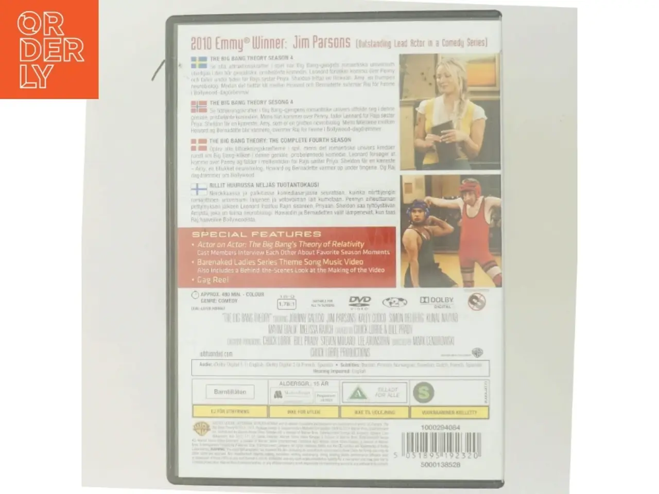 Billede 3 - Big Bang Theory - Sæson 4 med Johnny Galecki (DVD)