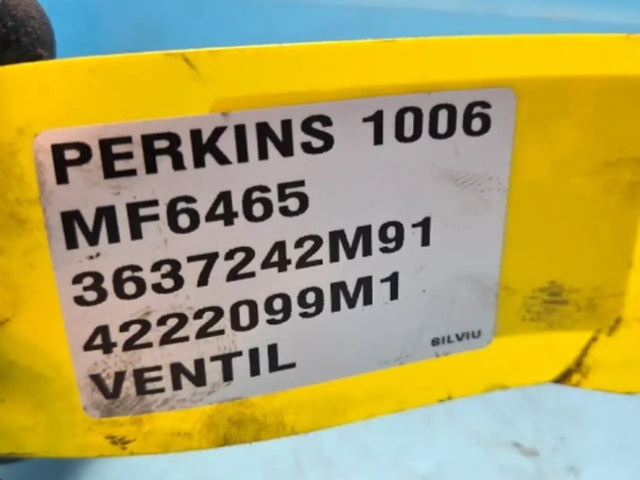 Billede 11 - Perkins 1006 Ventil 3637242M91