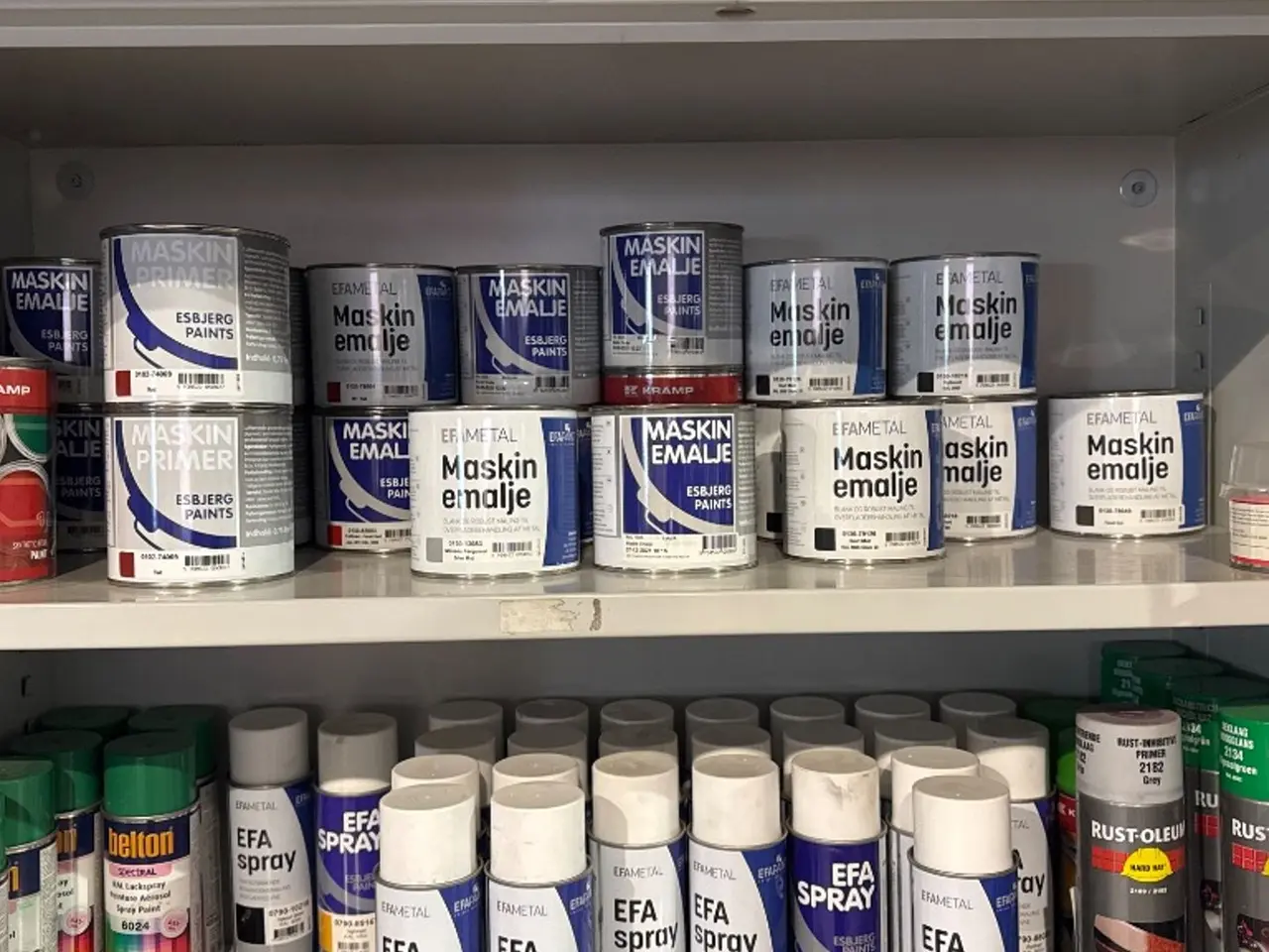 Billede 2 - Værkstedsudstyr Lagerskab med indhold