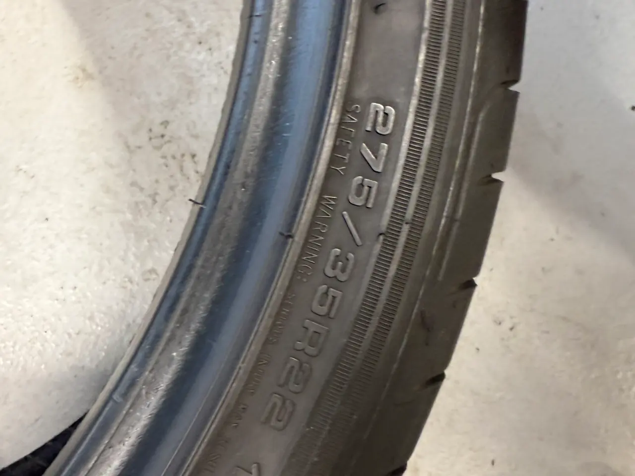 Billede 3 - 2 stks brugte Goodyear 275/35 22