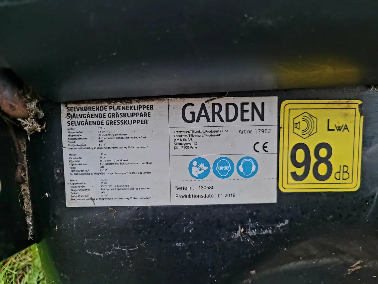 Billede 6 - Garden plæneklipper