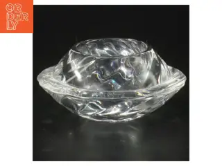 Glas lysestage (str. Ø 11 cm)