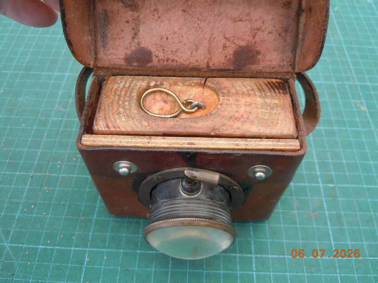 Billede 6 - Feltlygte M-1915, Dansk, Lavet på Hærens Tøjhus.