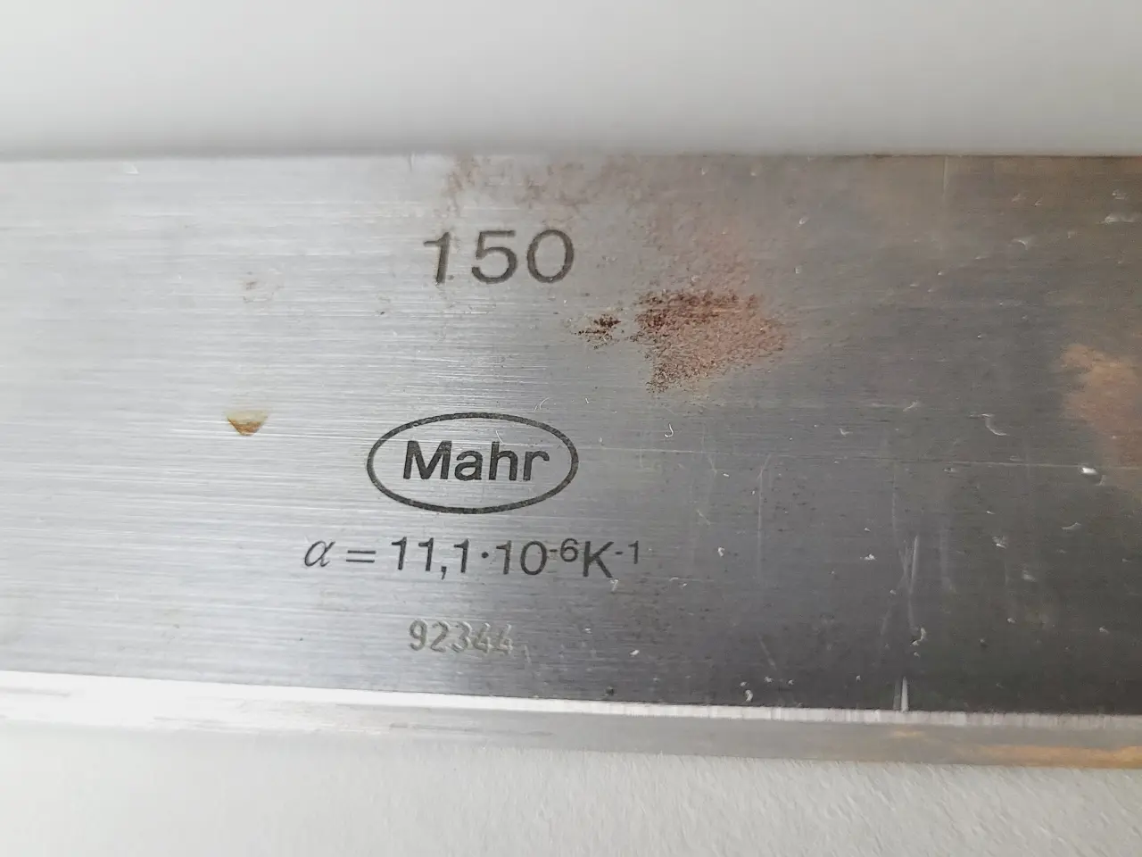 Billede 10 - ⭐️· Mahr Præcisionsmåleblok 150 mm – Sekundær Norm