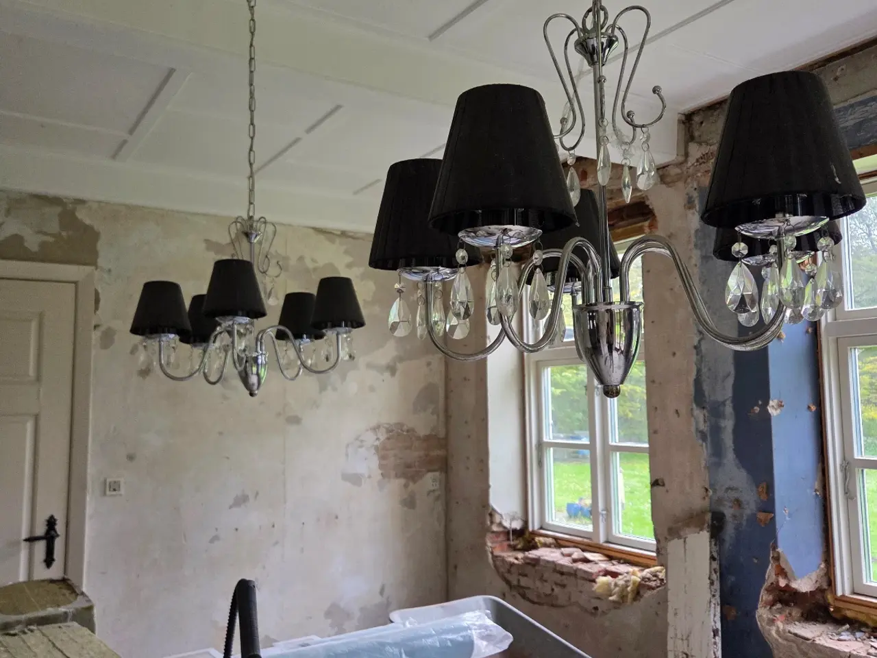 Billede 1 - Loftlampe med prisme