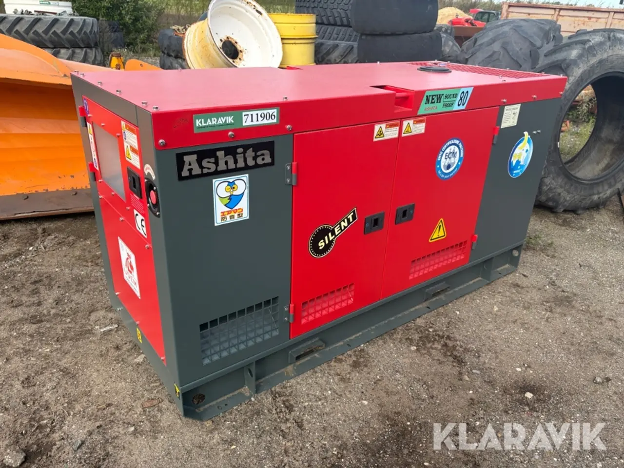 Billede 1 - Generator Ashita AG3-80 80 kVA
