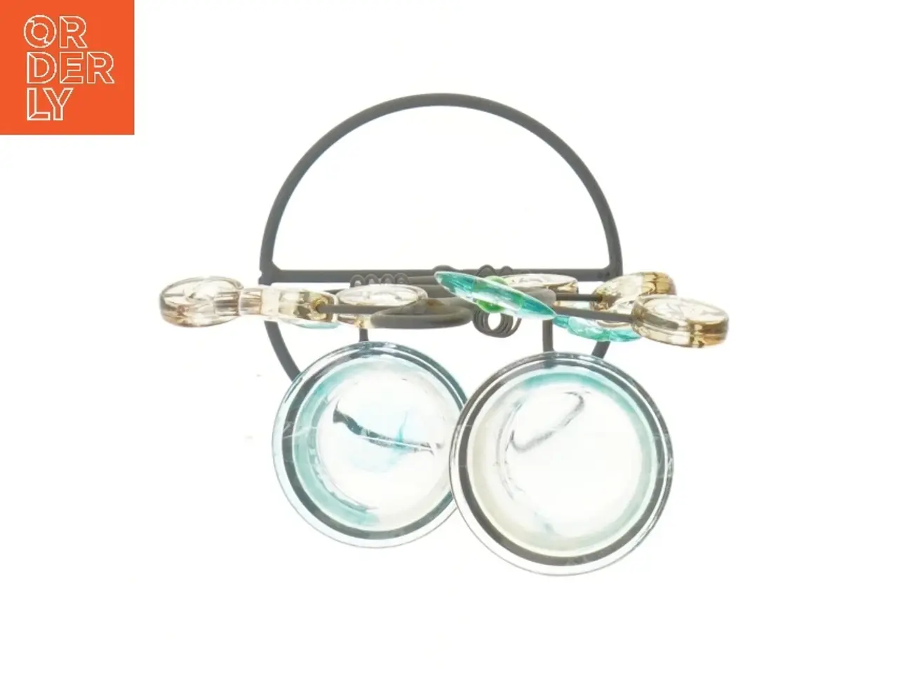 Billede 2 - Dekorativ lysestage med glasbeholdere (str. 31,5 cm)