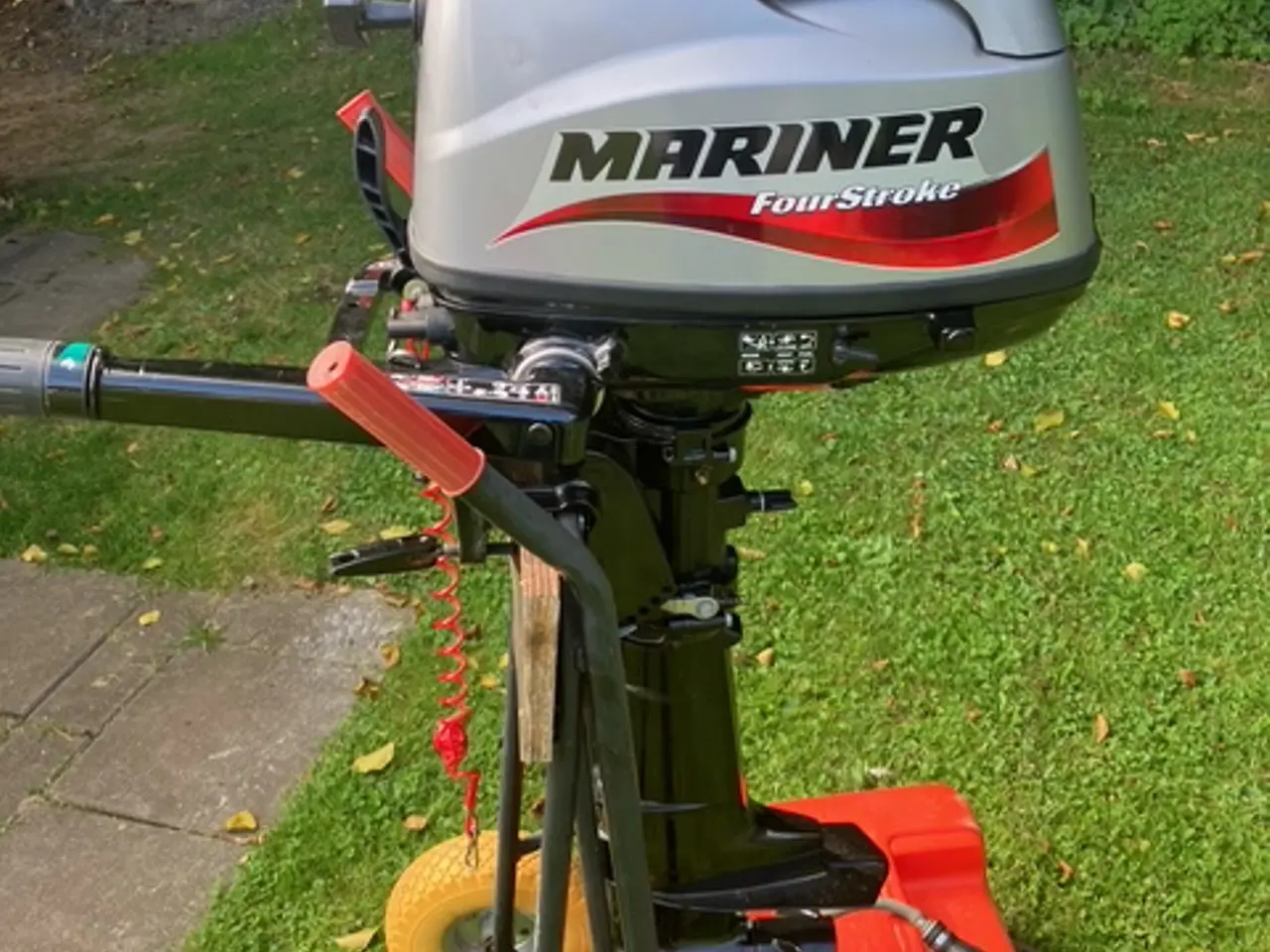 Billede 1 - Jolle, motor og bådtrailer