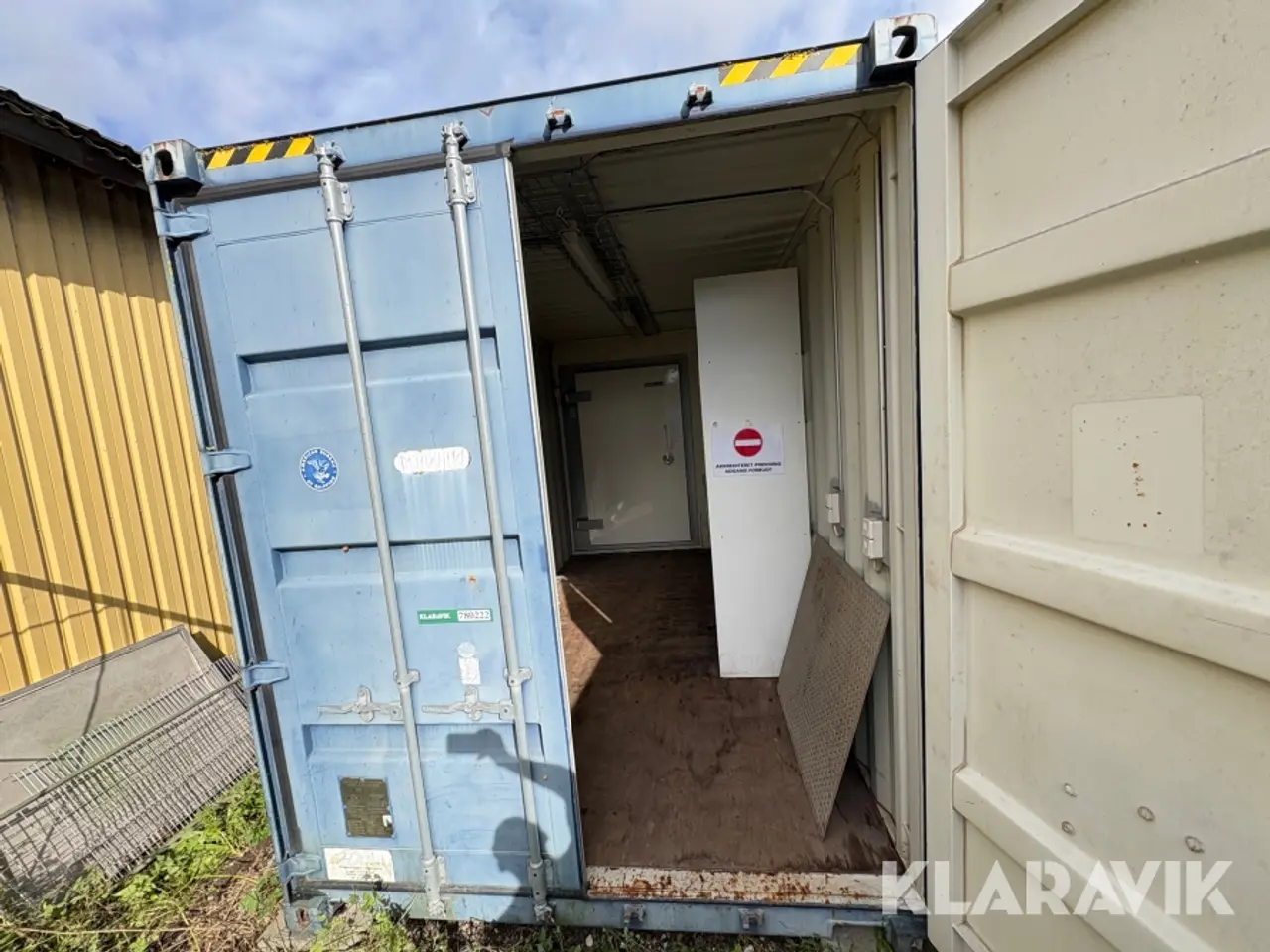 Billede 4 - Container 40 fods TYC-116 Opdelt rum med Euroshield shielded door