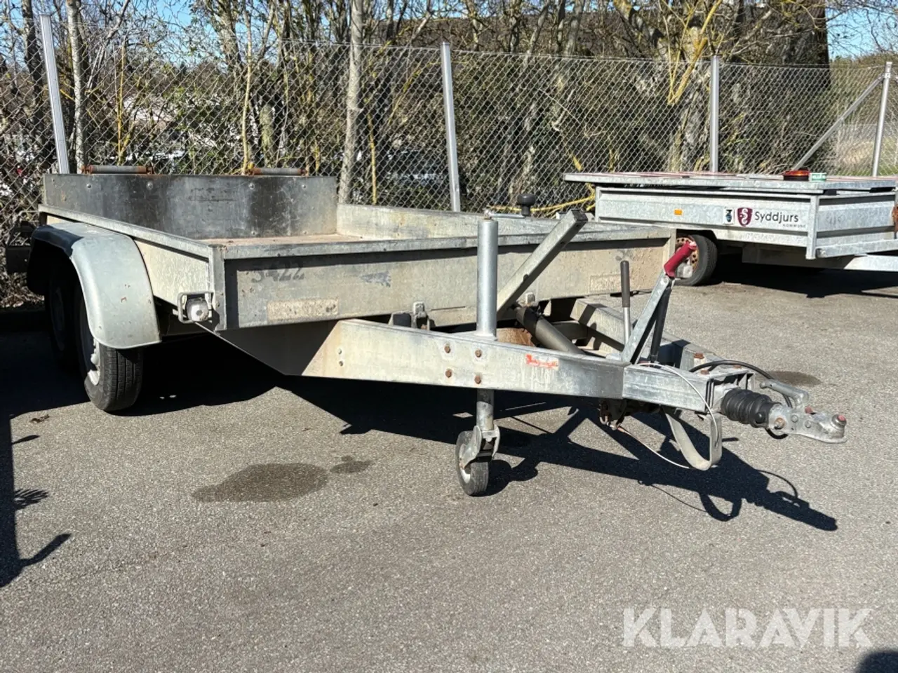 Billede 4 - Maskintrailer Brenderup 1503 med tip-funktion