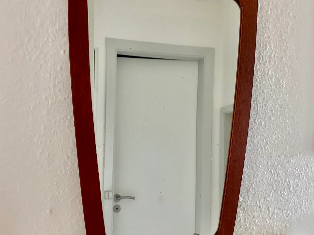 Billede 1 - Flot asymetrisk vintage spejl.