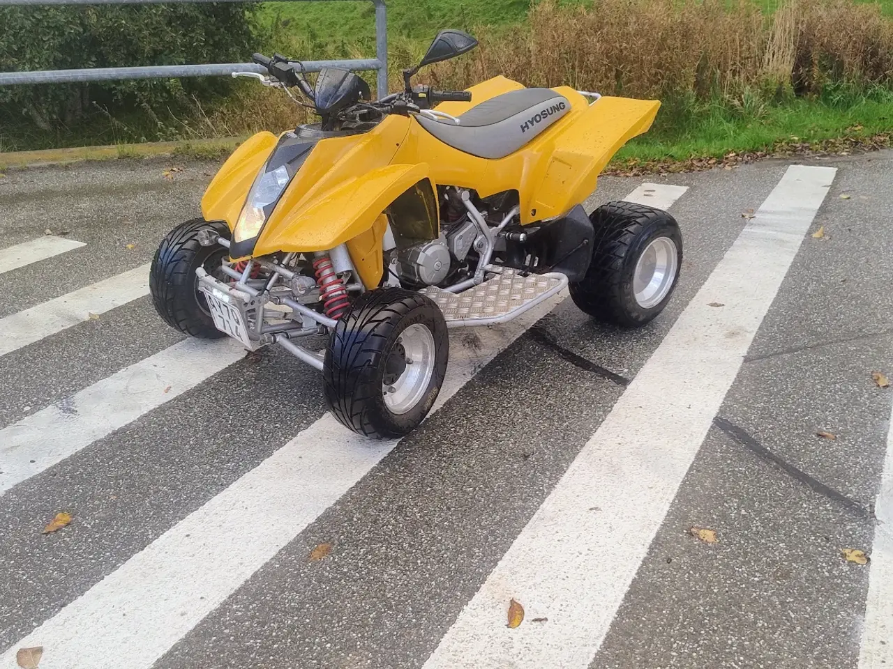Billede 1 - Hyusong te 450 ATV på bil plader 