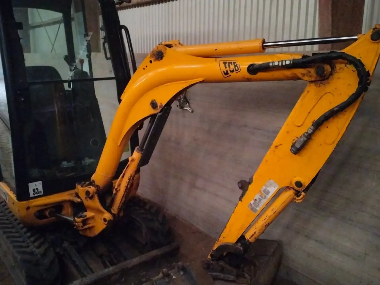 Billede 1 - JCB 8018 med nyere bælter