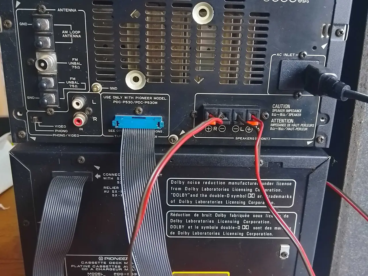 Billede 7 - Pioneer Model SX-P530 stereo anlæg