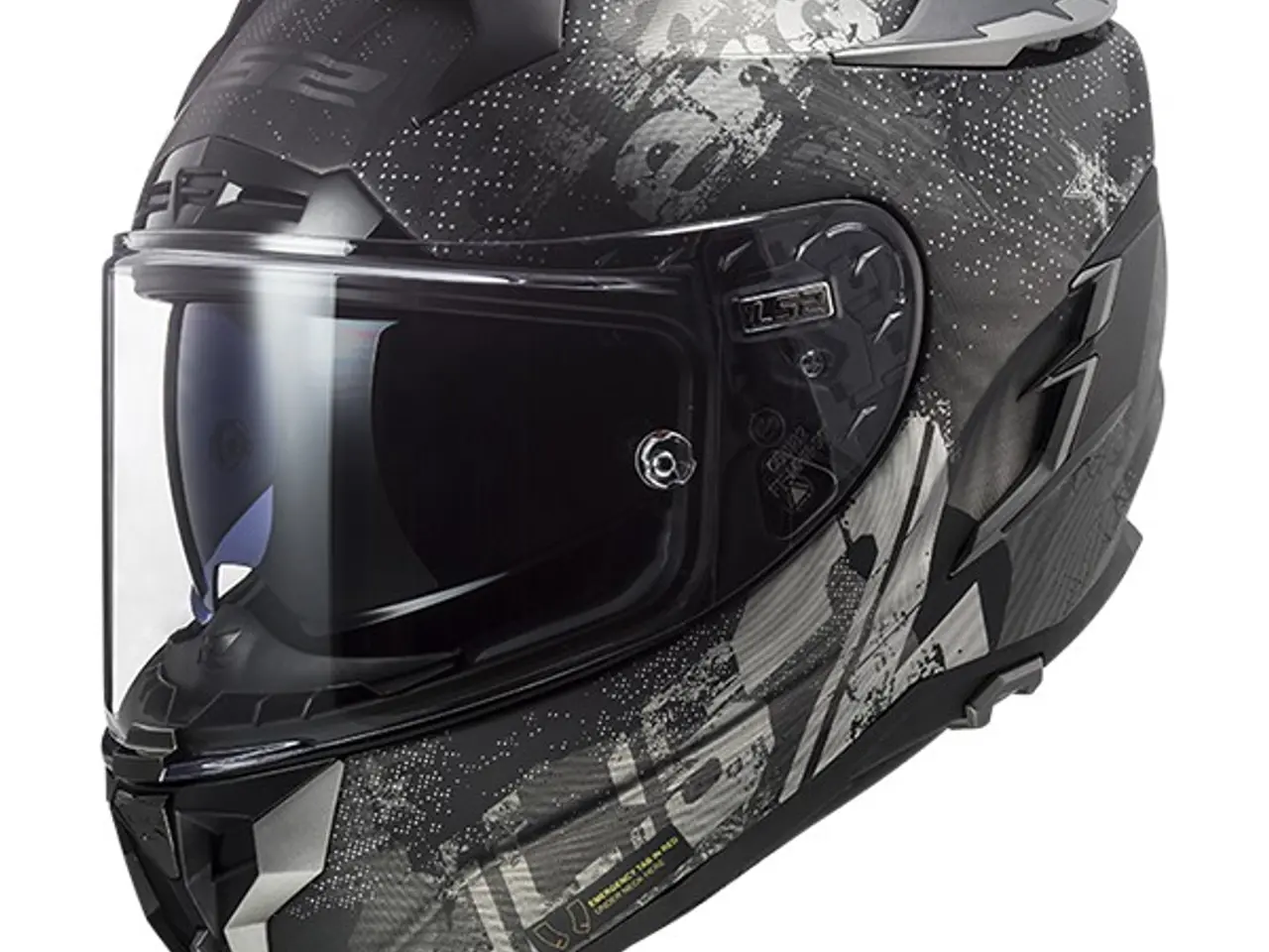 Billede 1 - LS2 Challenger Flex Matt Black - Før 2.799,-