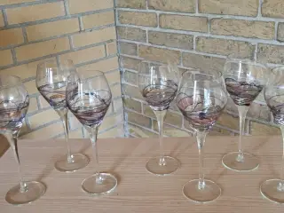 Stor glas samling, Papillon, 106 stk