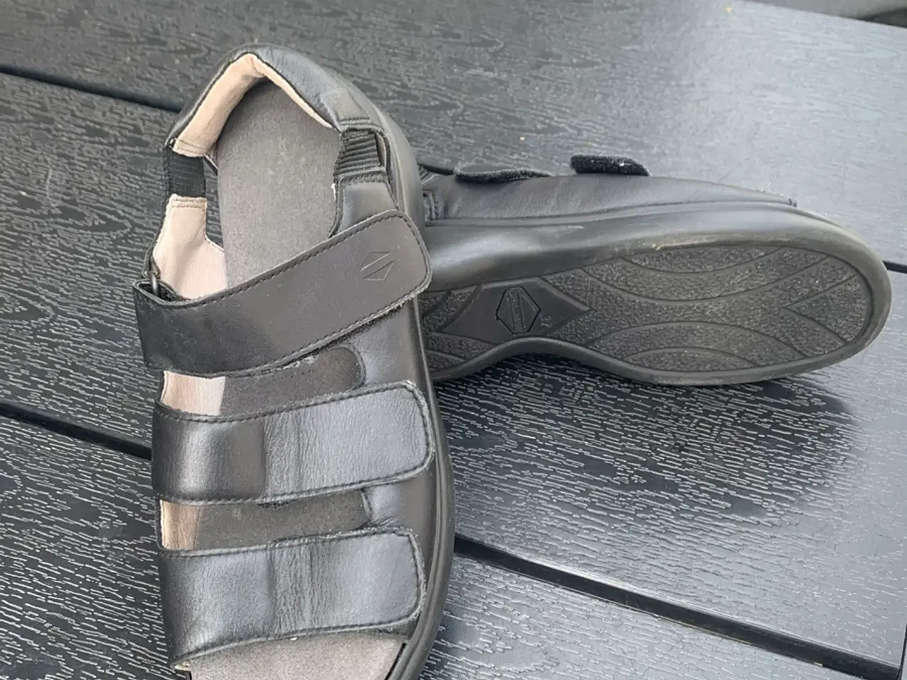 Billede 2 - Damesandal med hælkappe
