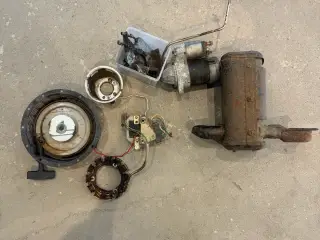 Defekte Yanmar L100AE til reservedele.