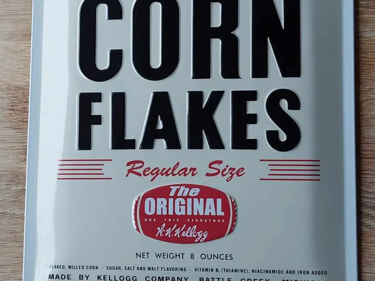Billede 1 - Kelloggs blikskilt til magneter