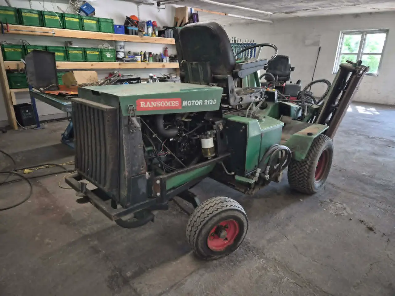 Billede 3 - Stor 3 ledet cylinderklipper - Ransomes 213D