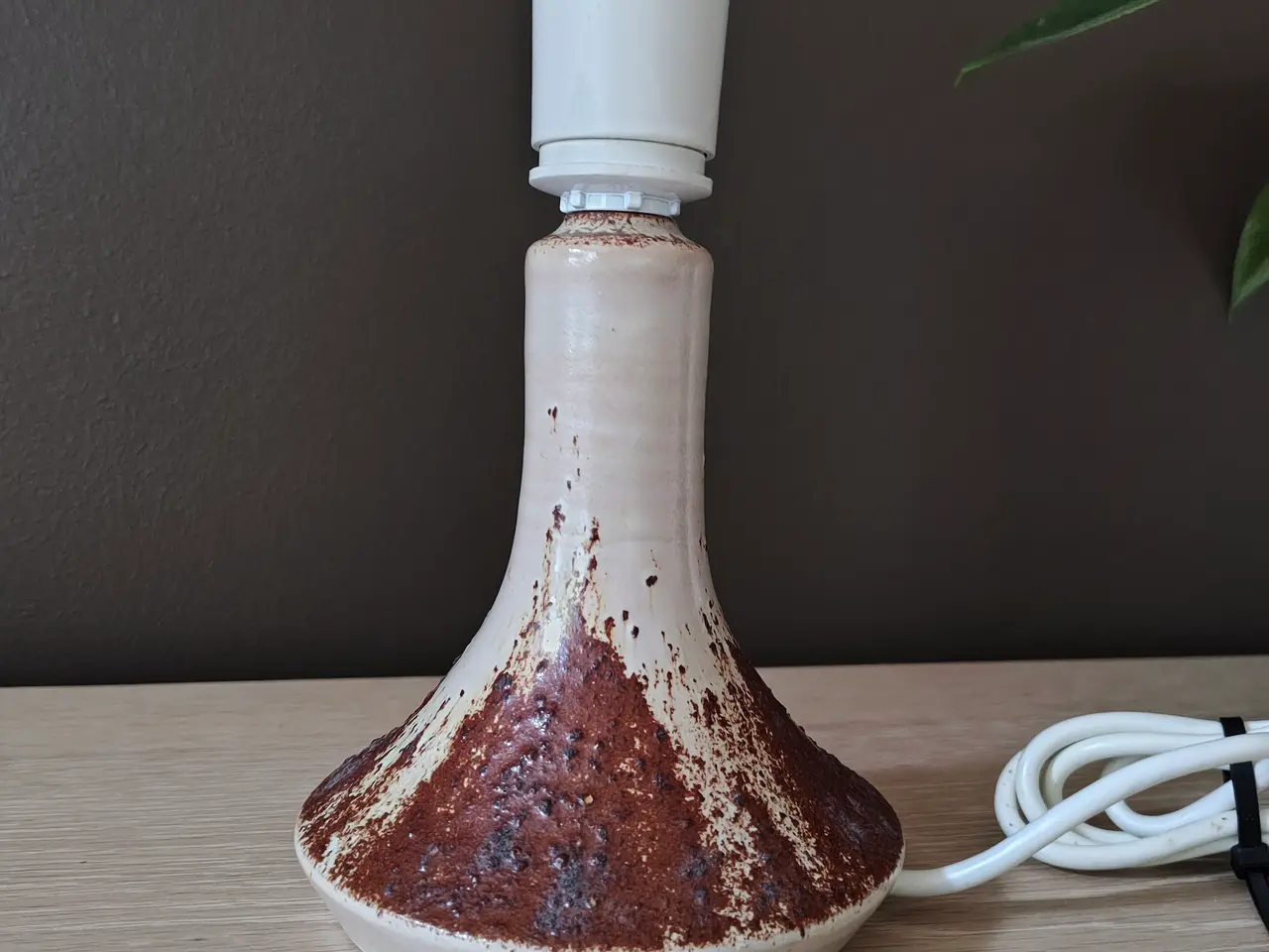 Billede 4 - Flot retro bordlampe fra Salling keramik