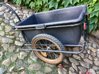 Cykelanhænger ink pressenning og kobling 