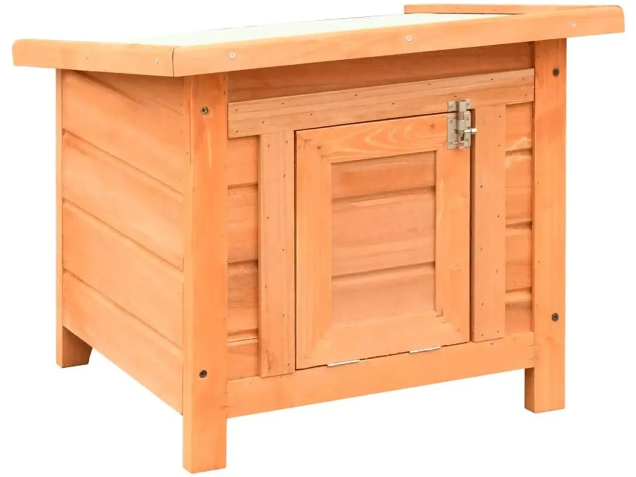 Billede 6 - Udendørs kattehus 50 x 46 x 43,5 cm - brun/grøn
