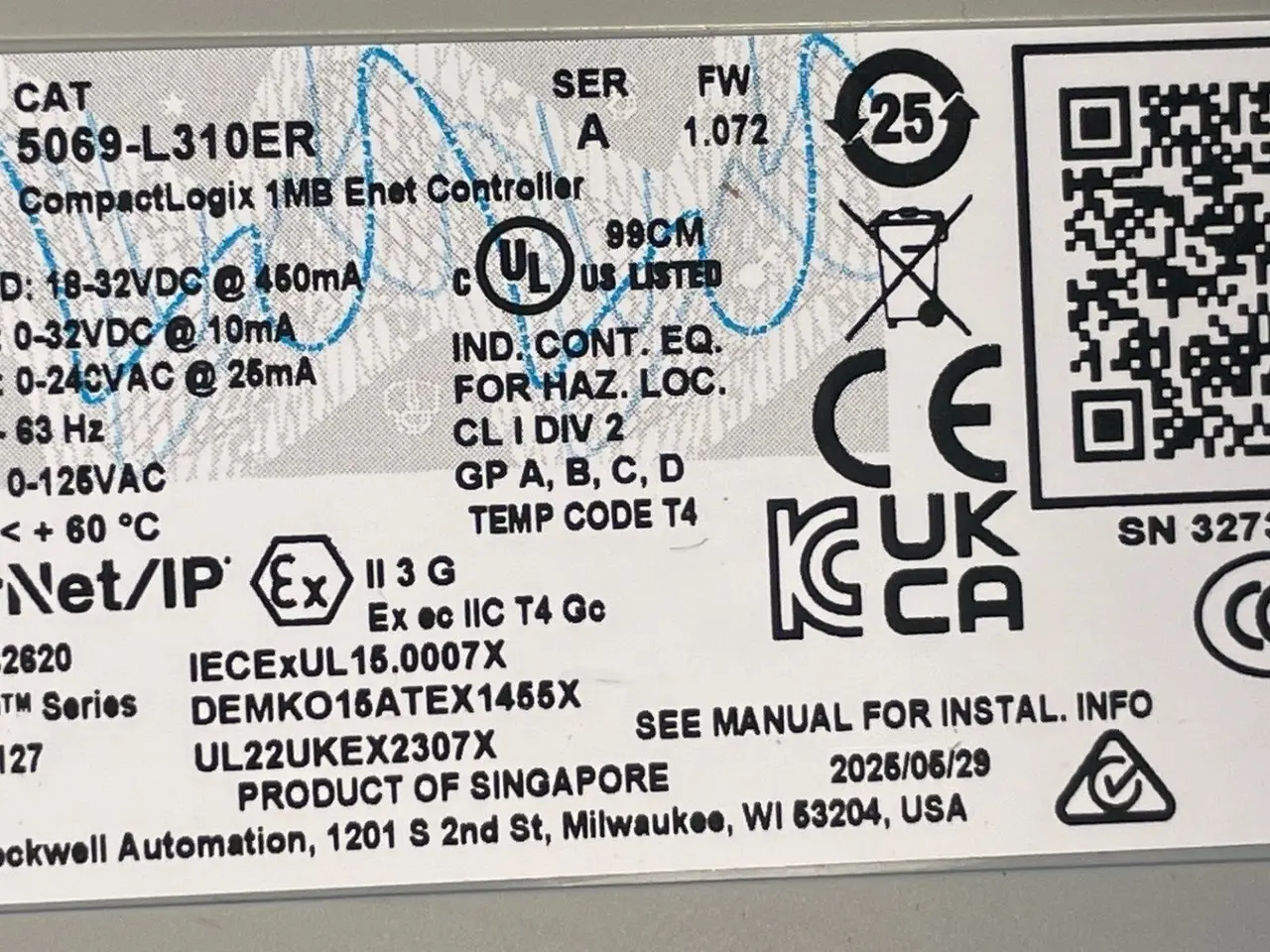 Billede 2 - Allen-Bradley 5069-L310ER CompactLogix 5380 PLC