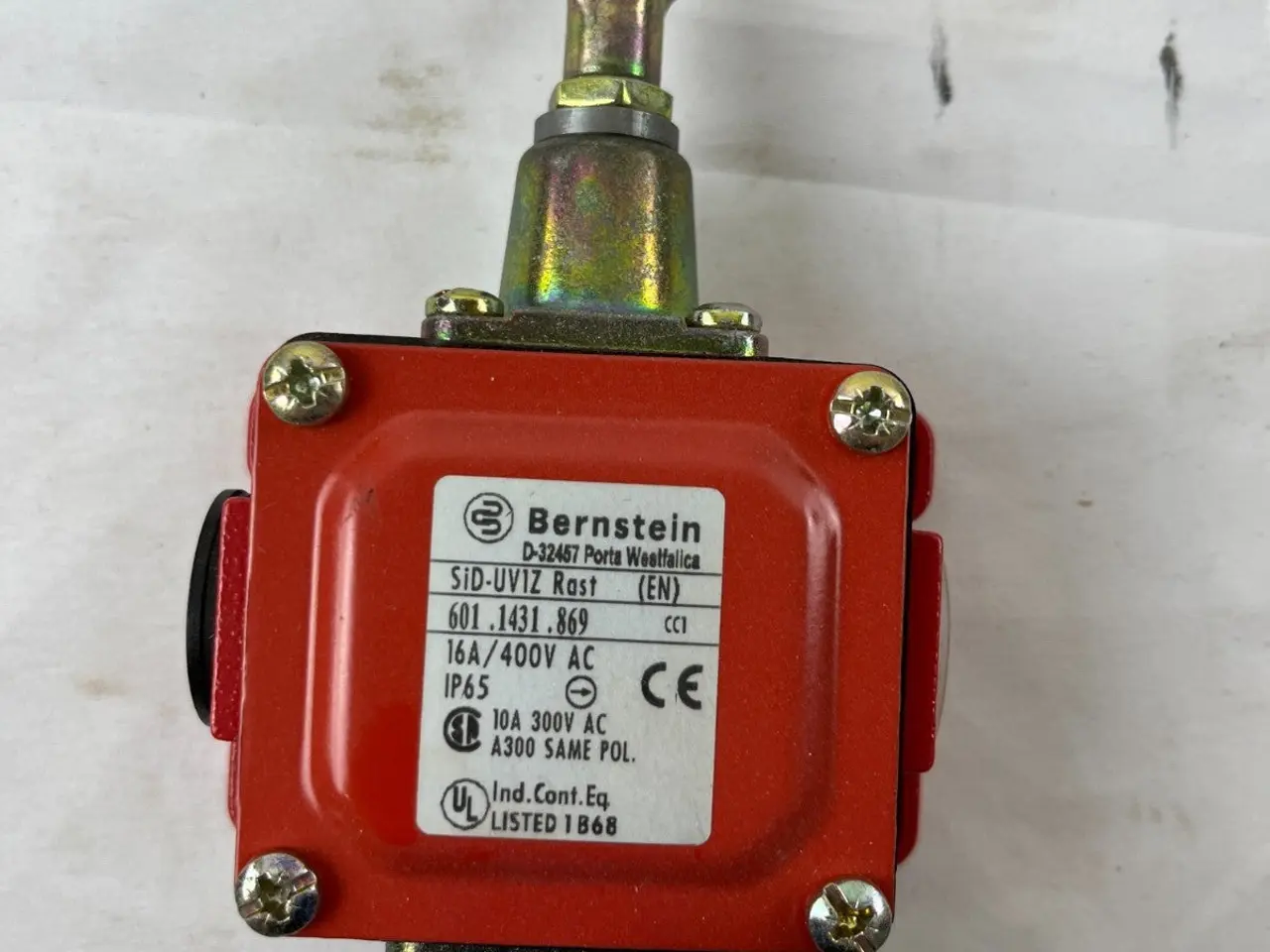 Billede 3 - Bernstein SiD-UV1Z Rope Pull Safety kontakt IP65