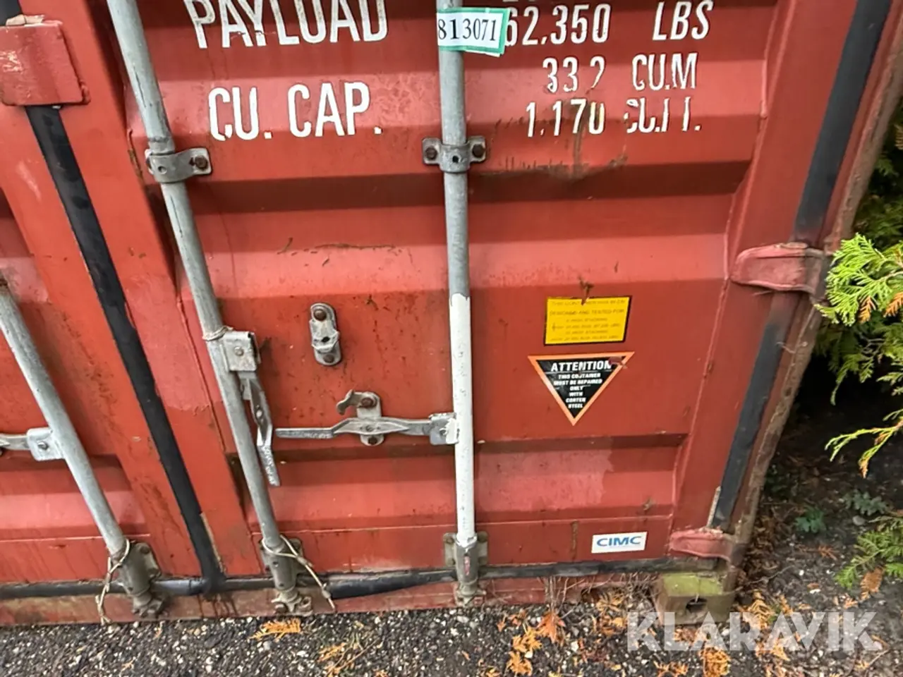 Billede 6 - 20 fods container Tex Noc2-34-01