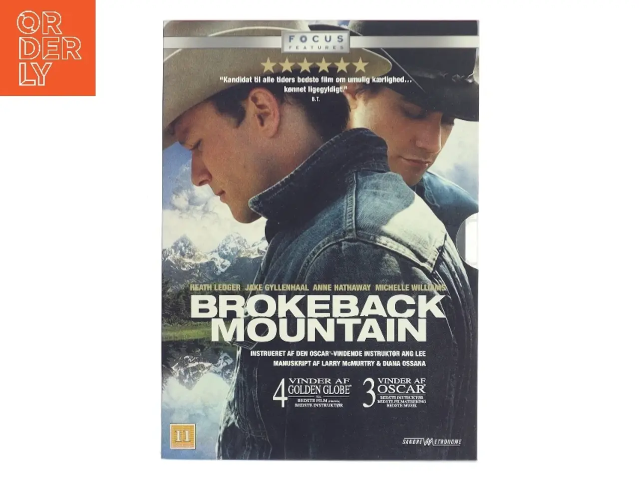 Billede 1 - Brokeback Mountain* med Heath Ledger (DVD)