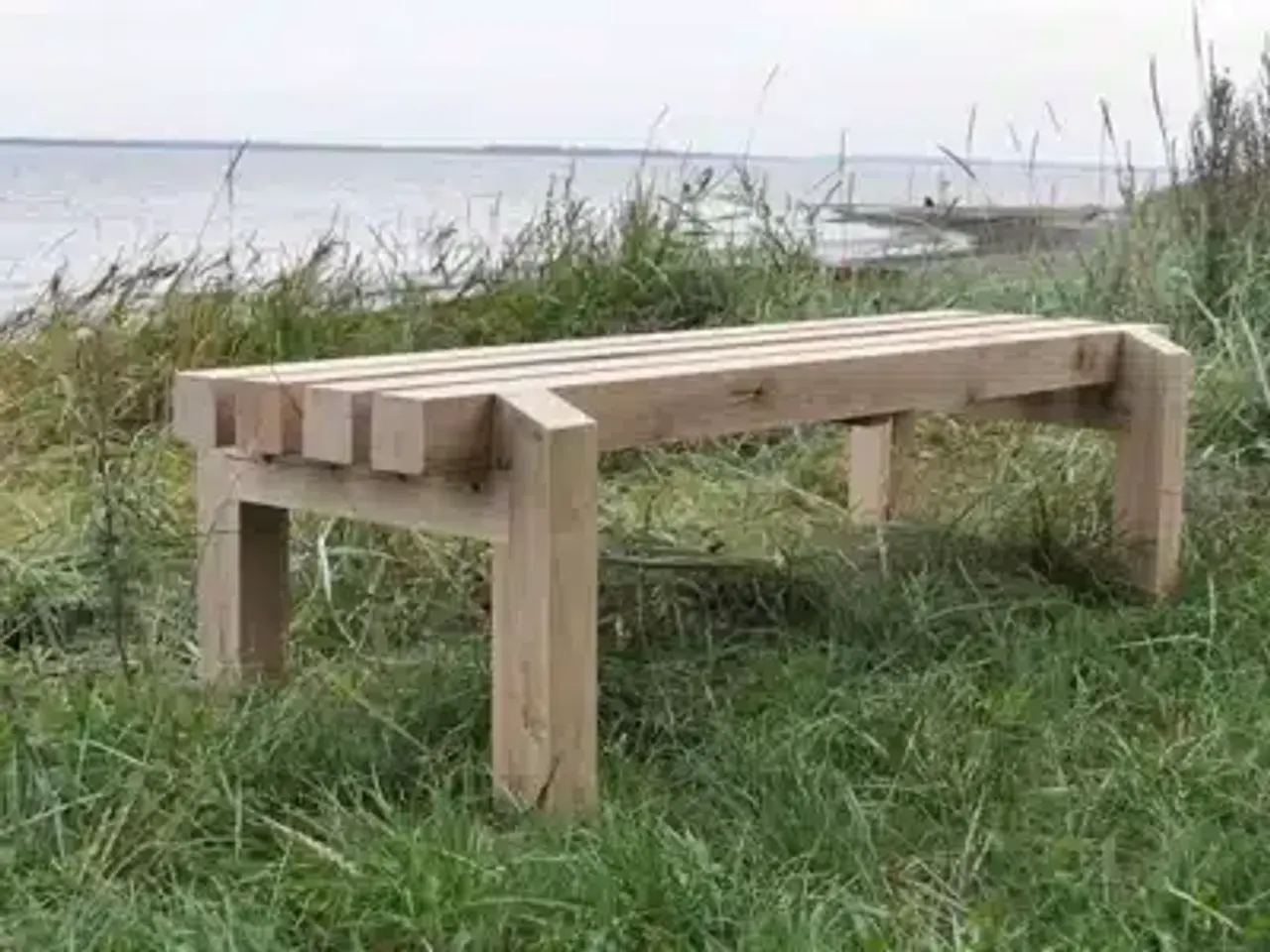 Billede 3 - Havebænk, egetræ - hele DK