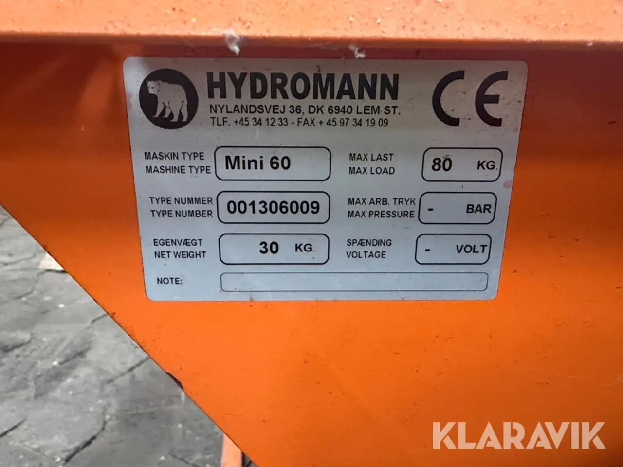 Billede 5 - Salt-/grusspreder Hydromann Mini 60