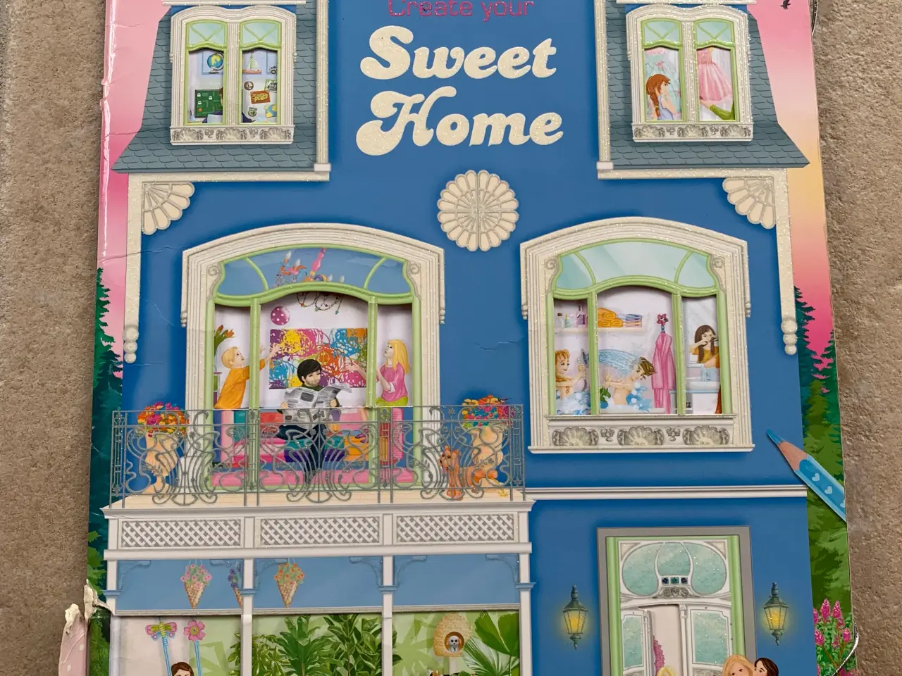 Billede 1 - Create your Sweet Home aktivitetsbog