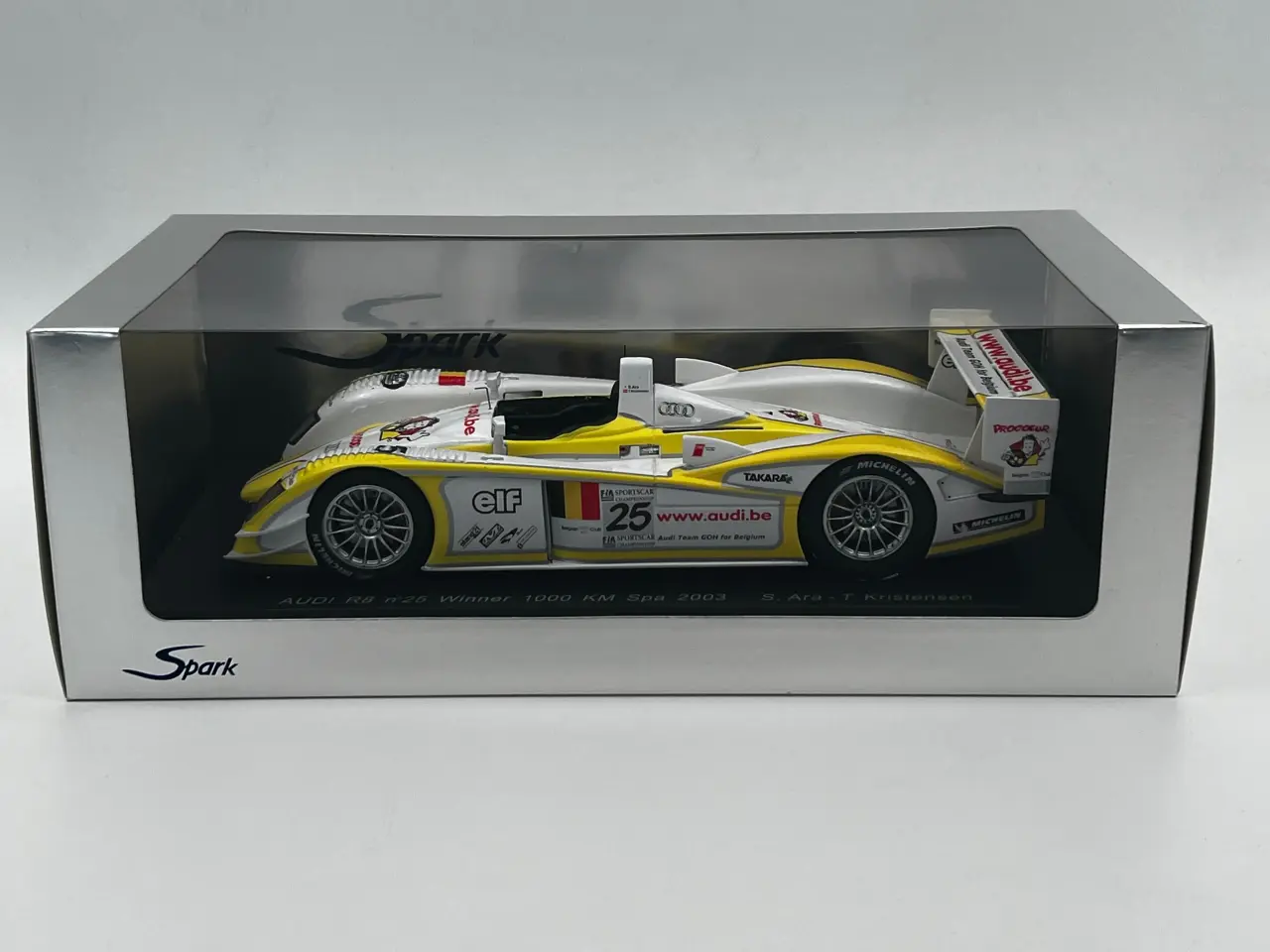 Billede 10 - 2003 Audi R8 #25 - Tom K - 1000km SPA - 1:18