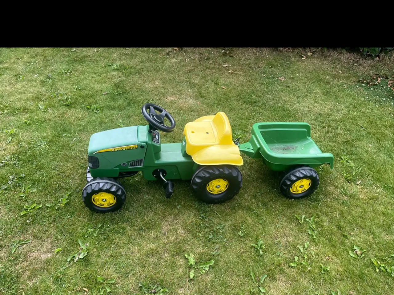 Billede 1 - Traktor med vogn